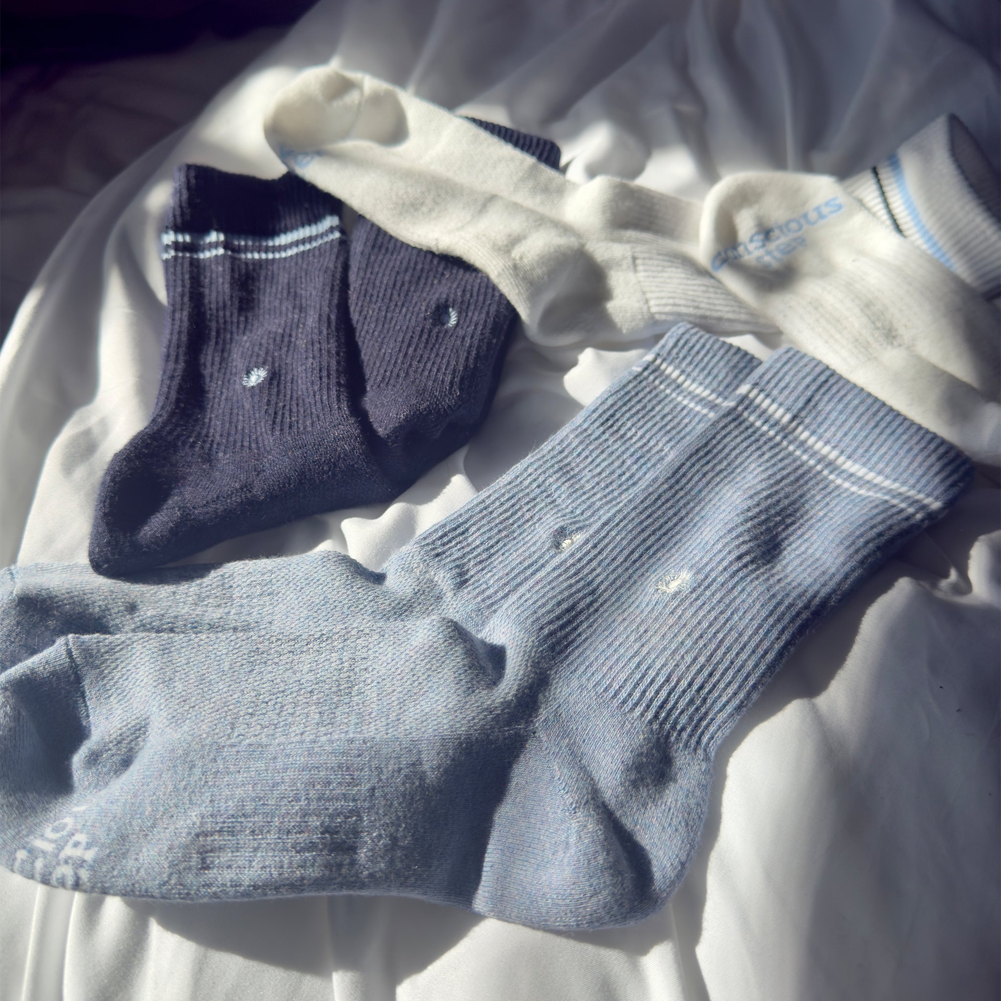 Comfort Crew Socks that Support Mental Health - Conscious Step