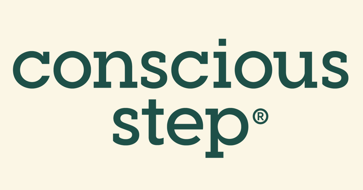 The picture consciousstep.com shows when its homepage is shared