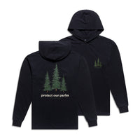Protect Our Parks Long Sleeve Hooded T-Shirt