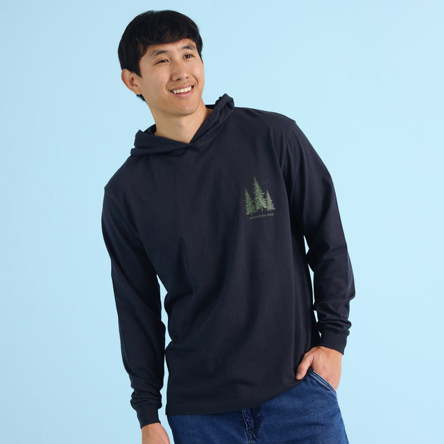 Protect Our Parks Long Sleeve Hooded T-Shirt - Conscious Step