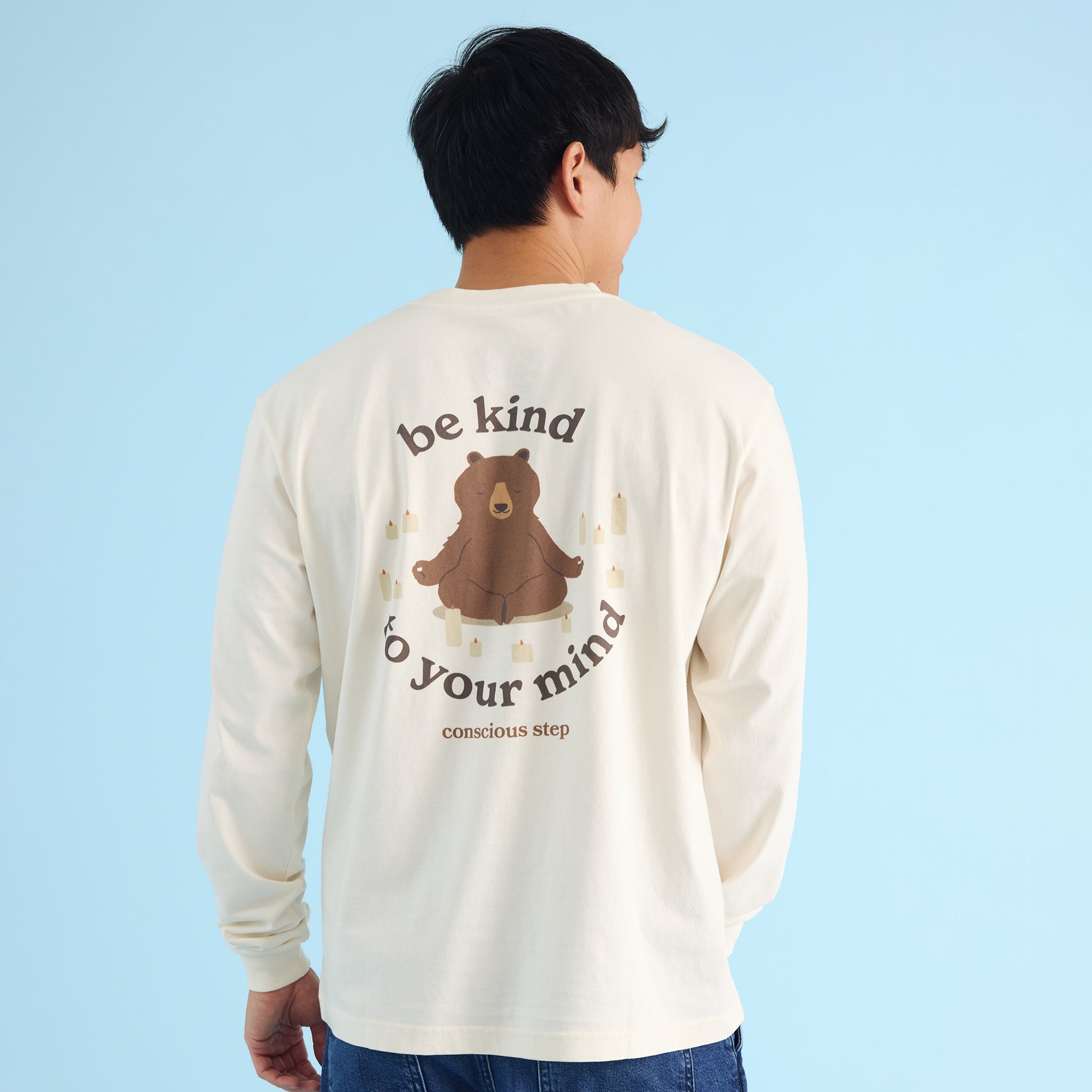 Peace is a Practice Long Sleeve T-Shirt - Conscious Step