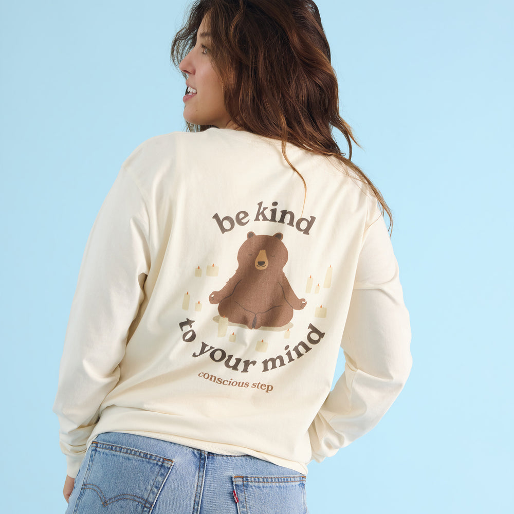 Peace is a Practice Long Sleeve T-Shirt - Conscious Step