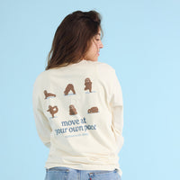 Move at Your Own Pace Long Sleeve T-Shirt - Conscious Step