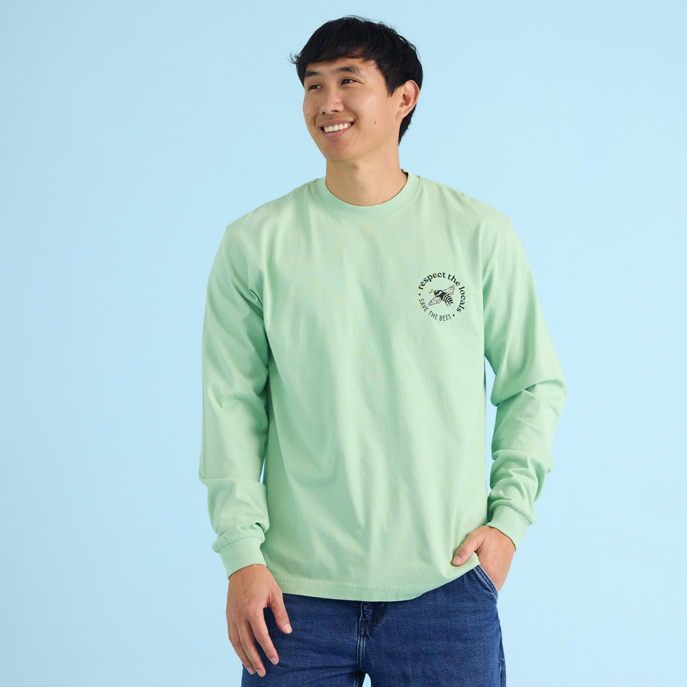 Respect the Locals Long Sleeve T-Shirt - Conscious Step
