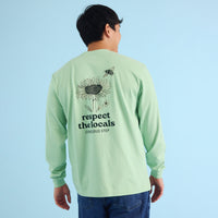 Respect the Locals Long Sleeve T-Shirt - Conscious Step
