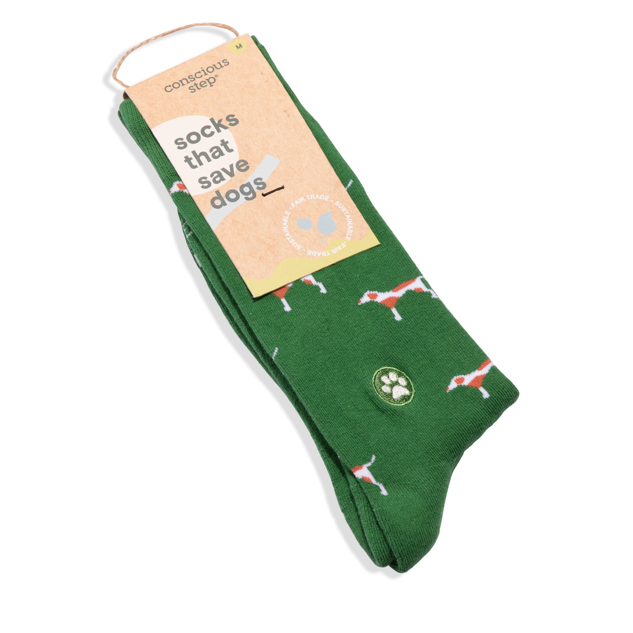 Socks that Save Dogs - Conscious Step