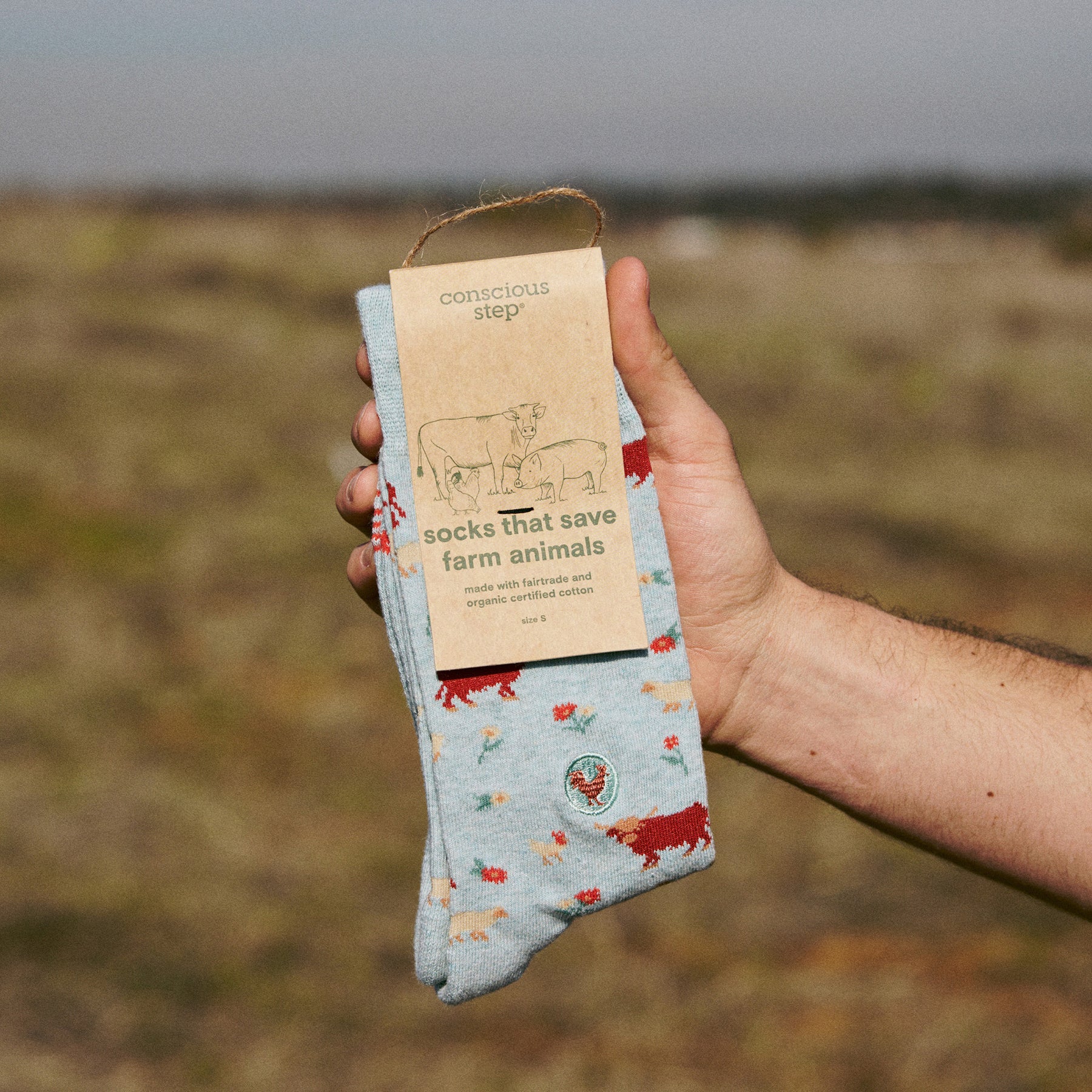 Socks that Save Farm Animals - Conscious Step