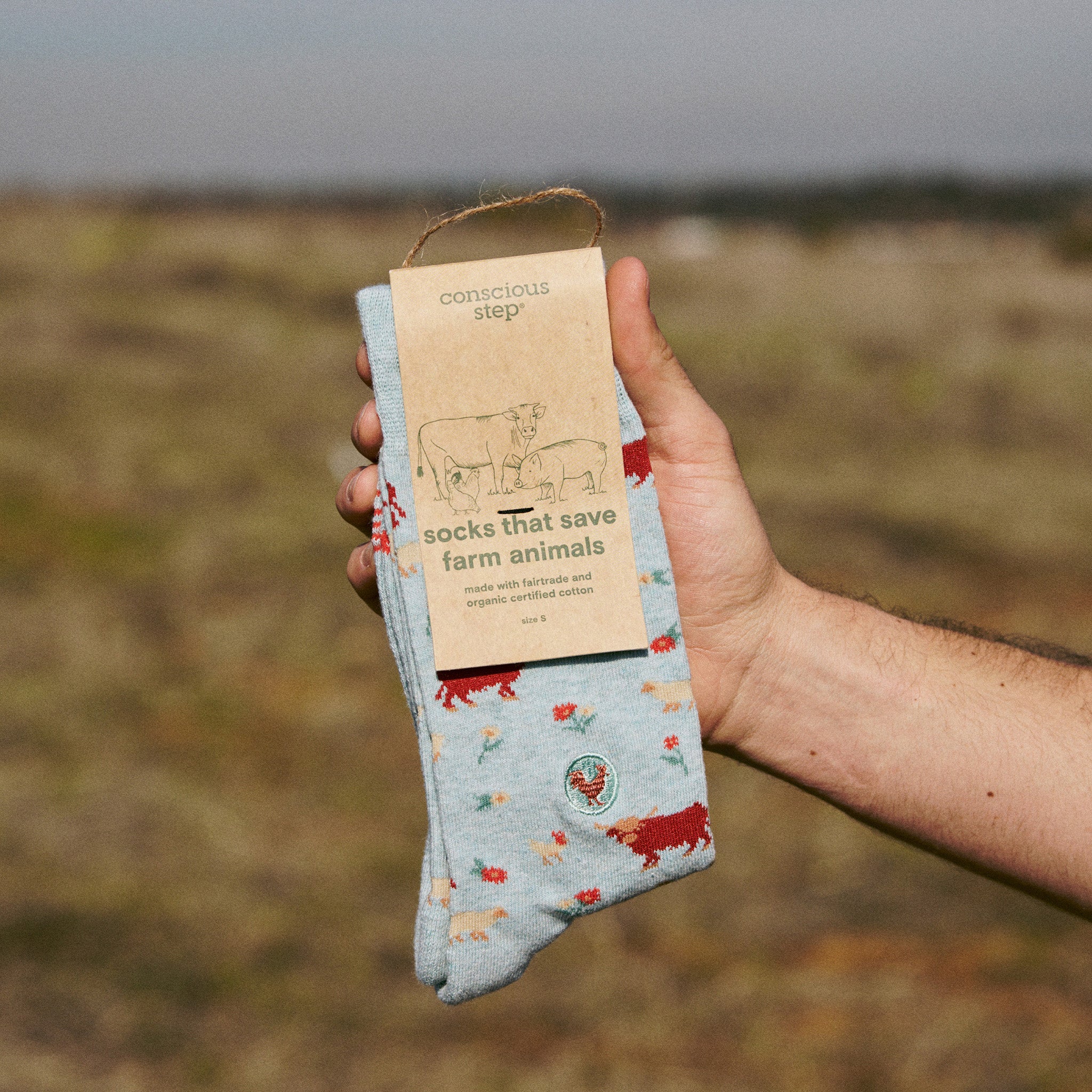 Socks that Save Farm Animals - Conscious Step