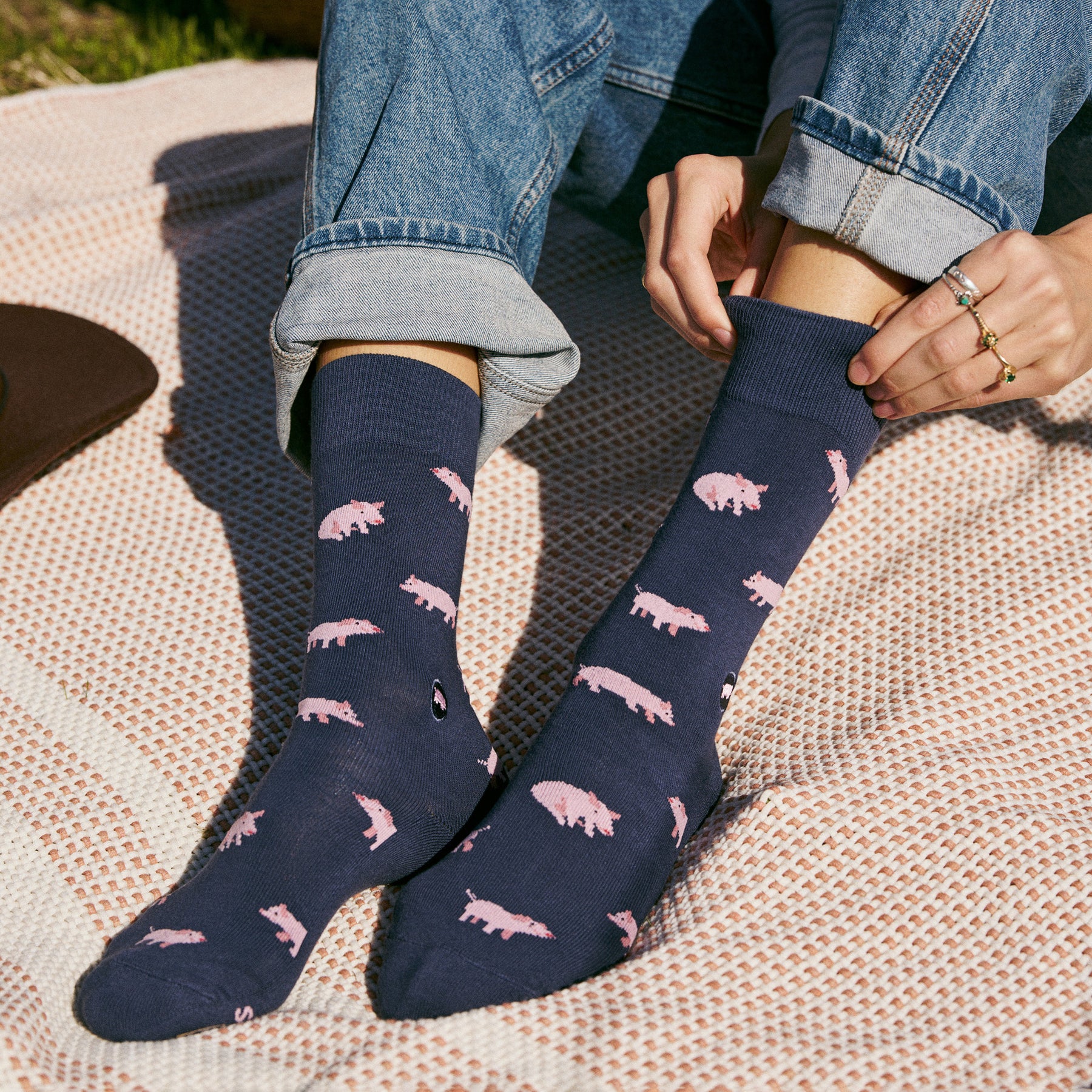Socks that Save Pigs - Conscious Step