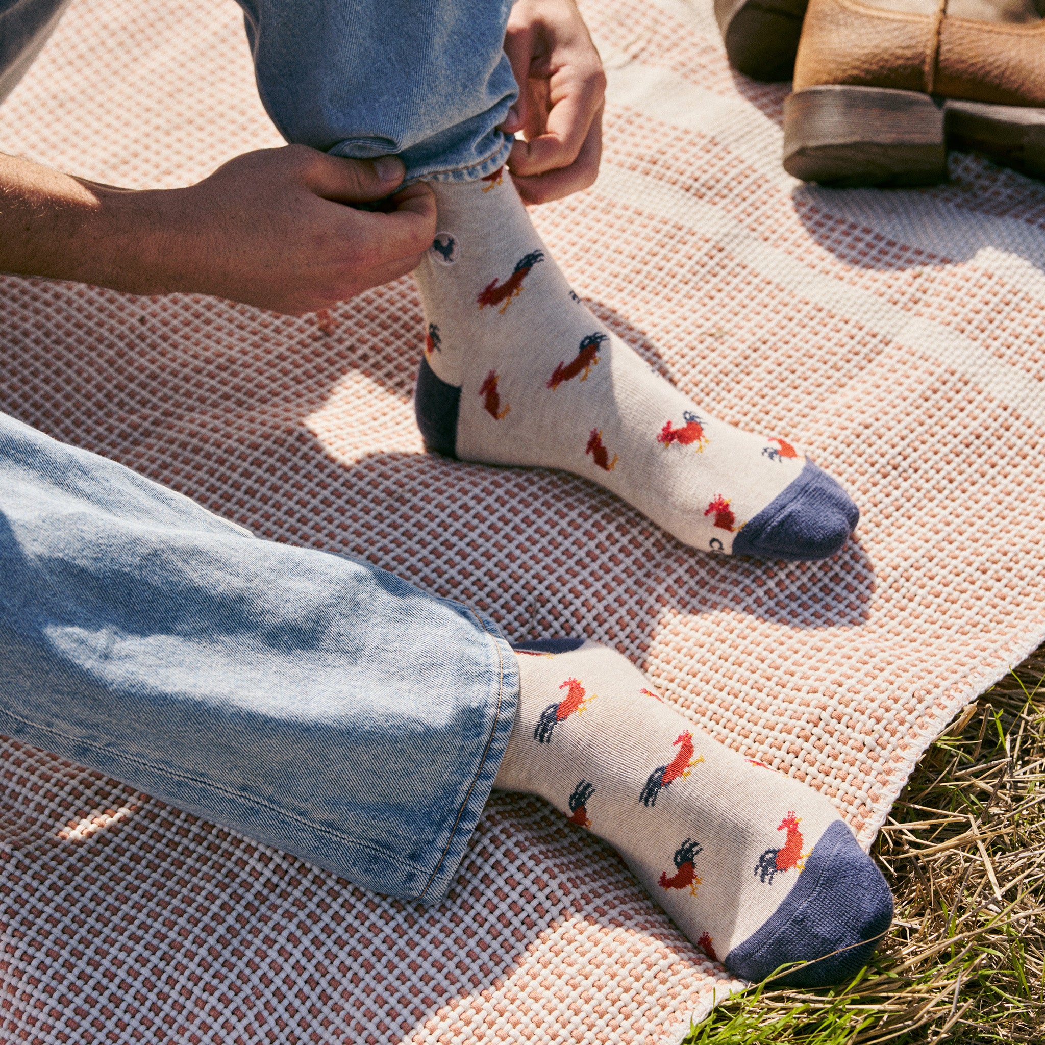 Socks that Save Roosters - Conscious Step