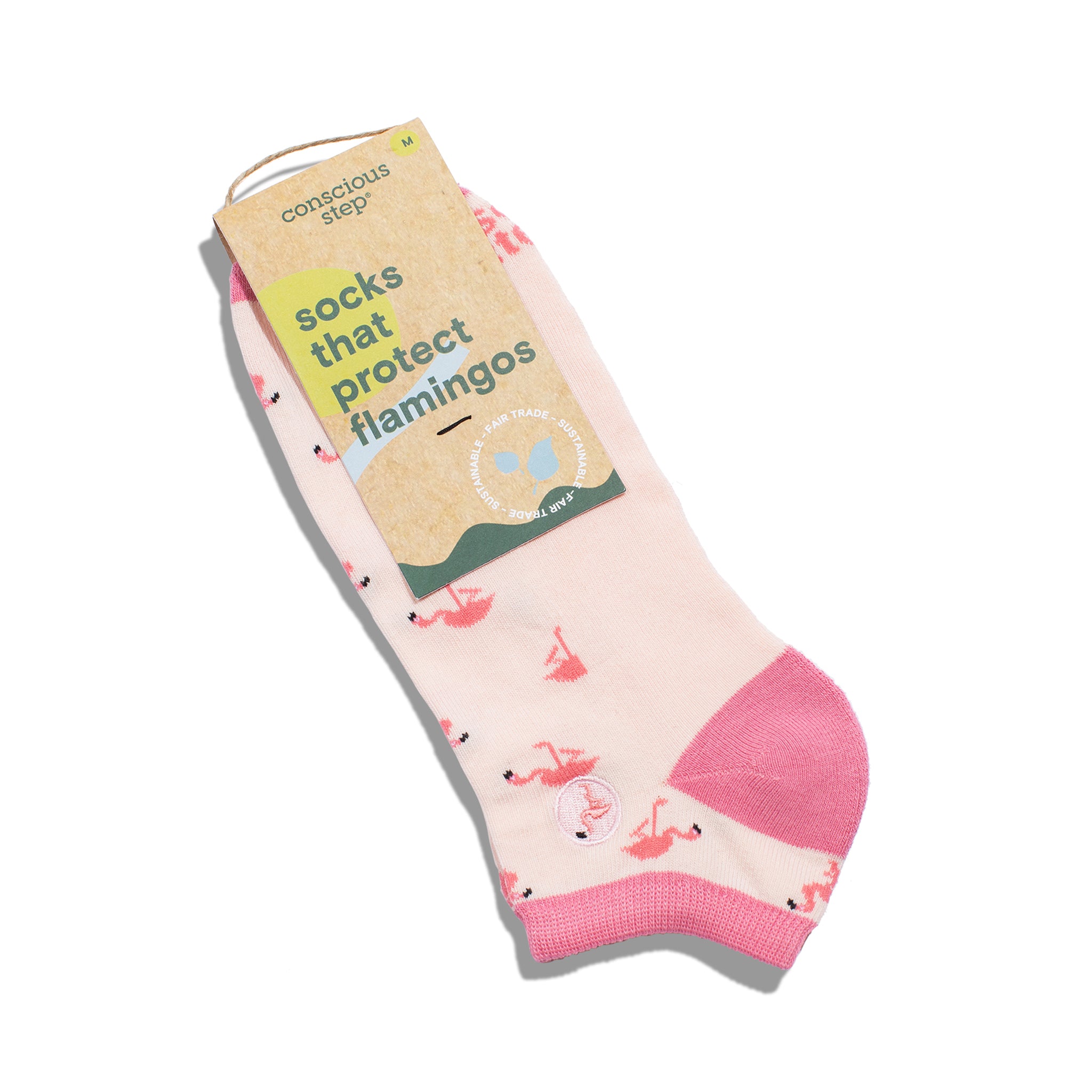 Socks that Protect Flamingos - Conscious Step