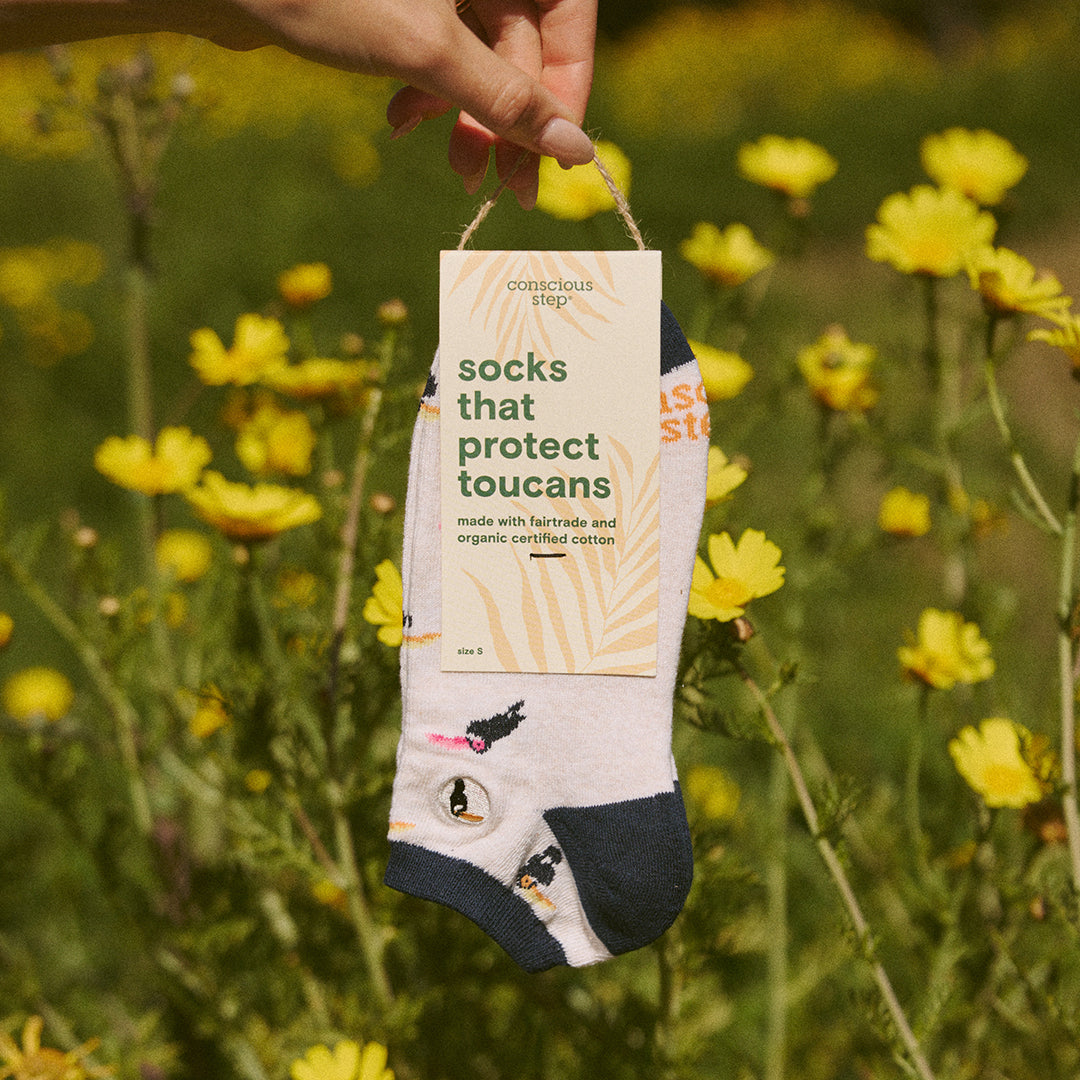 Socks that Protect Toucans - Conscious Step