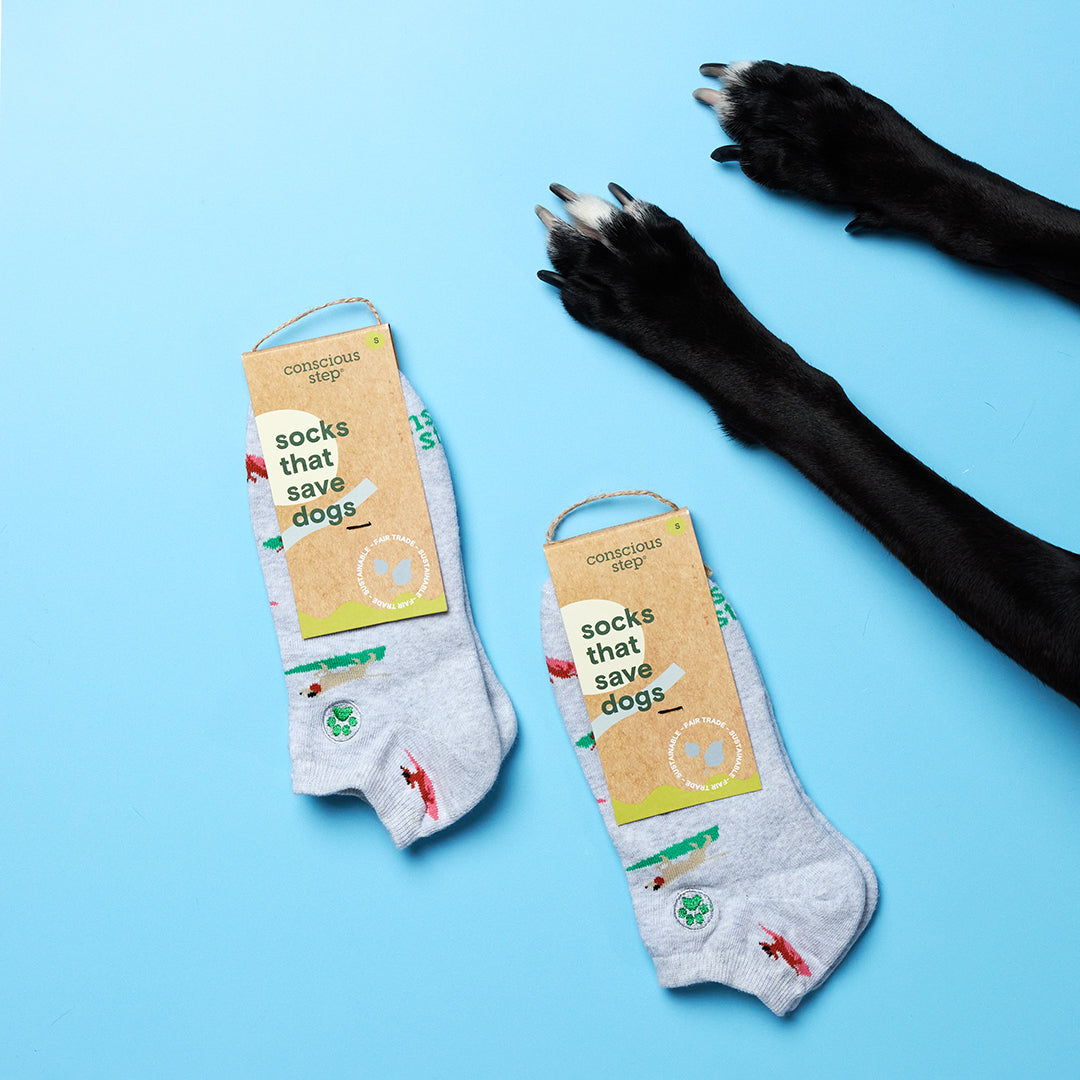 Socks that Save Dogs - Conscious Step