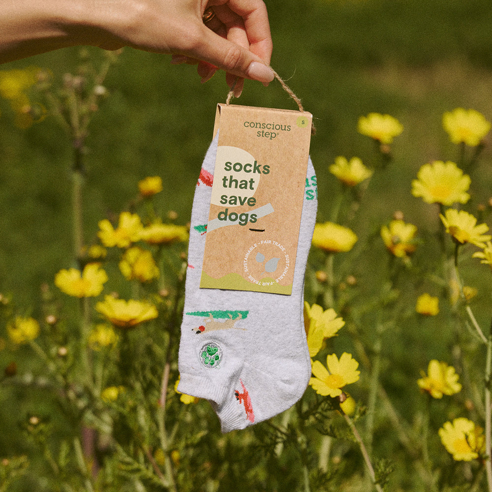 Socks that Save Dogs - Conscious Step