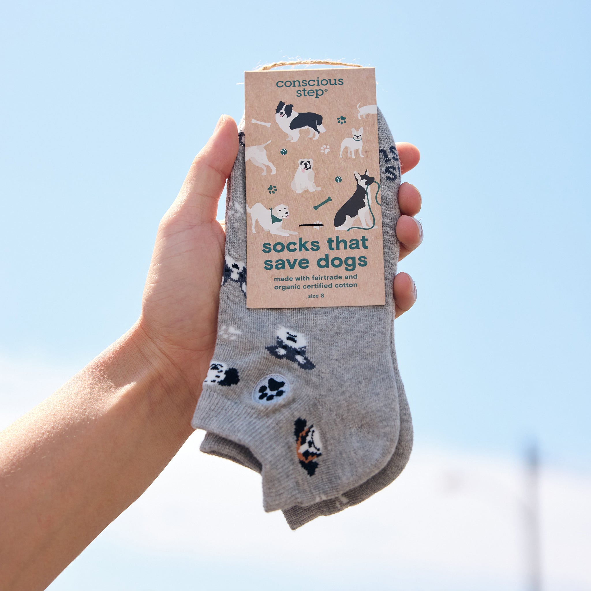 Socks that Save Dogs - Conscious Step