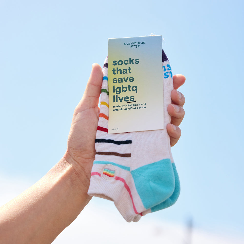 Socks that Save LGBTQ Lives - Conscious Step