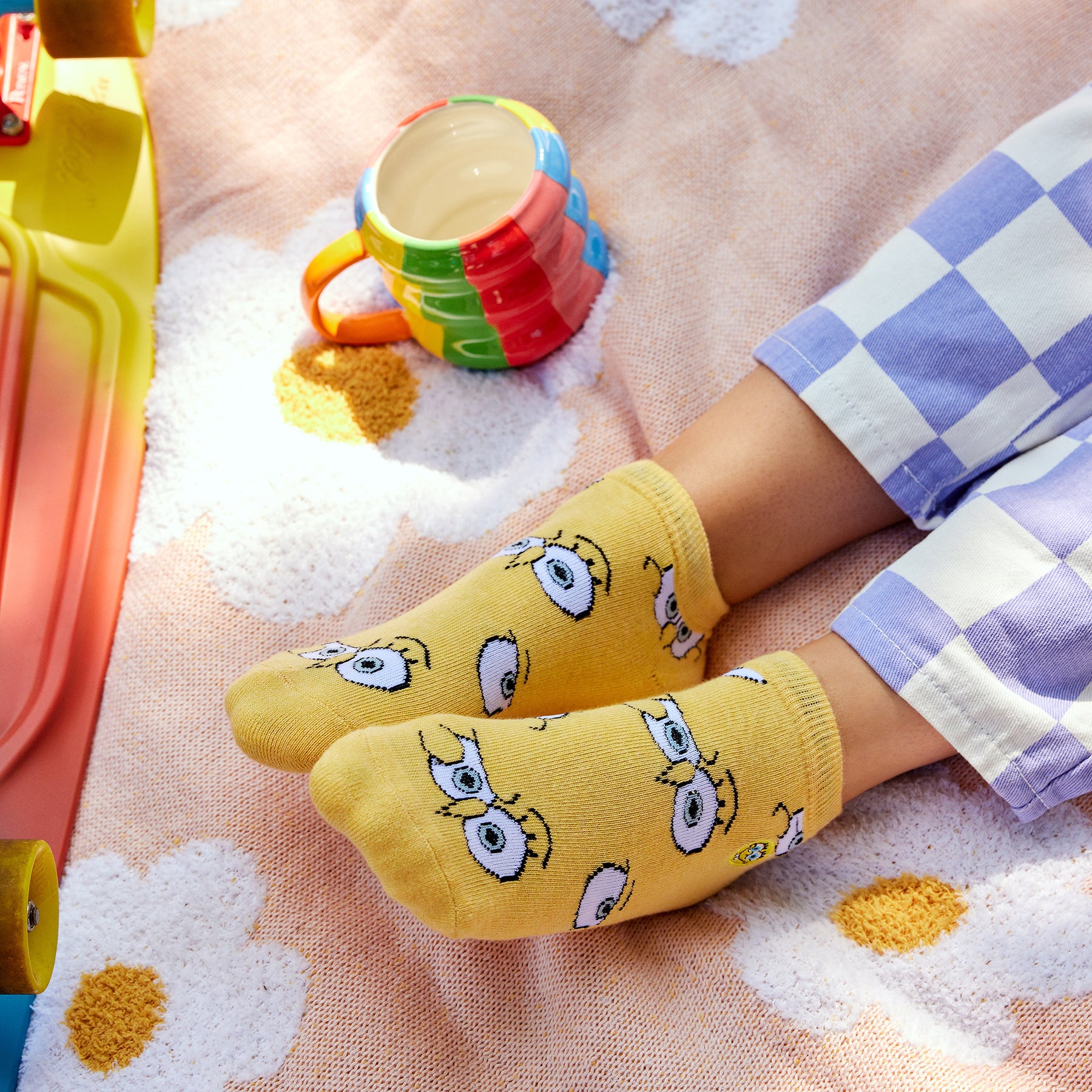 Spongebob Socks that Protect Oceans - Conscious Step