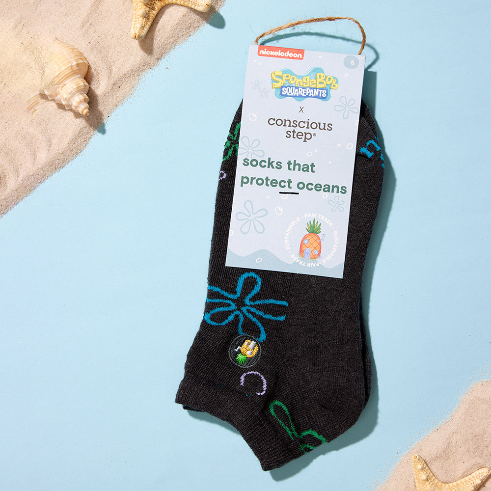 Spongebob Socks that Protect Oceans - Conscious Step