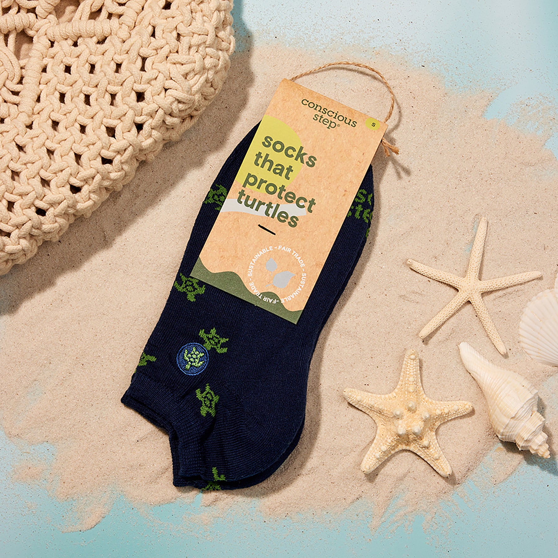 Socks that Protect Turtles - Conscious Step