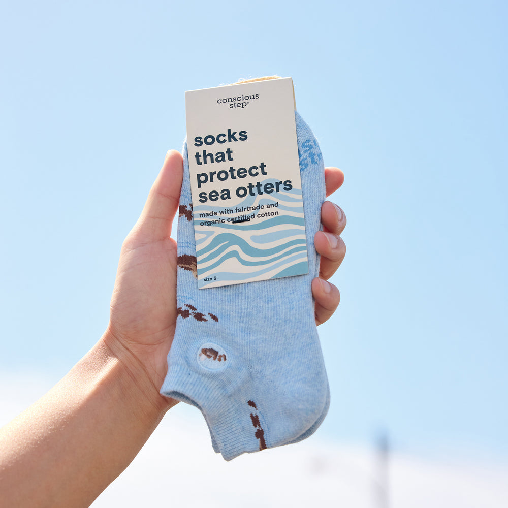 Socks that Protect Sea Otters - Conscious Step