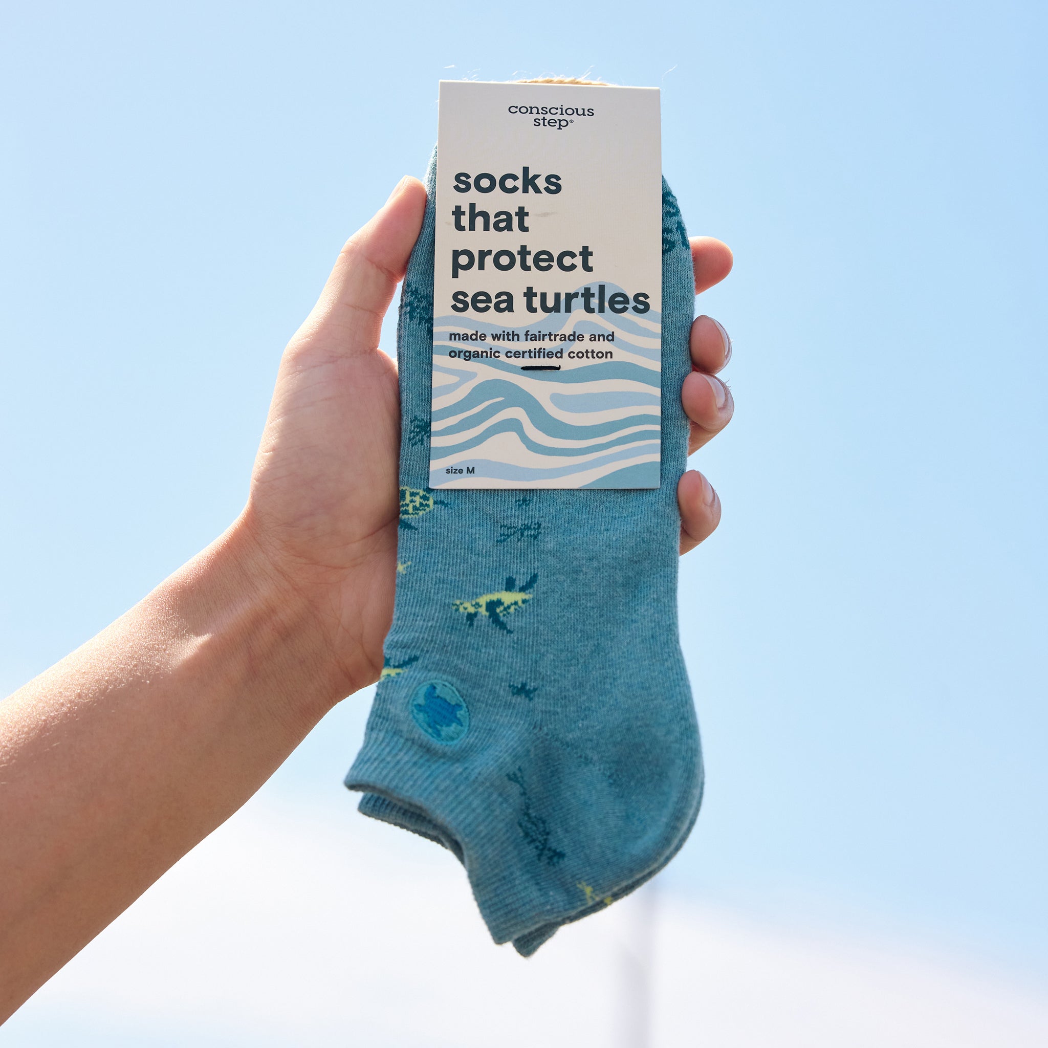 Socks that Protect Sea Turtles - Conscious Step