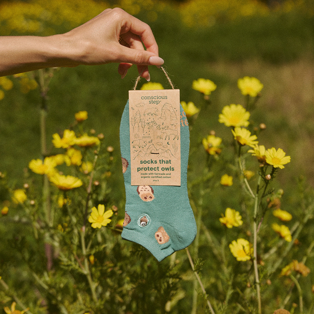 Socks that Protect Owls - Conscious Step