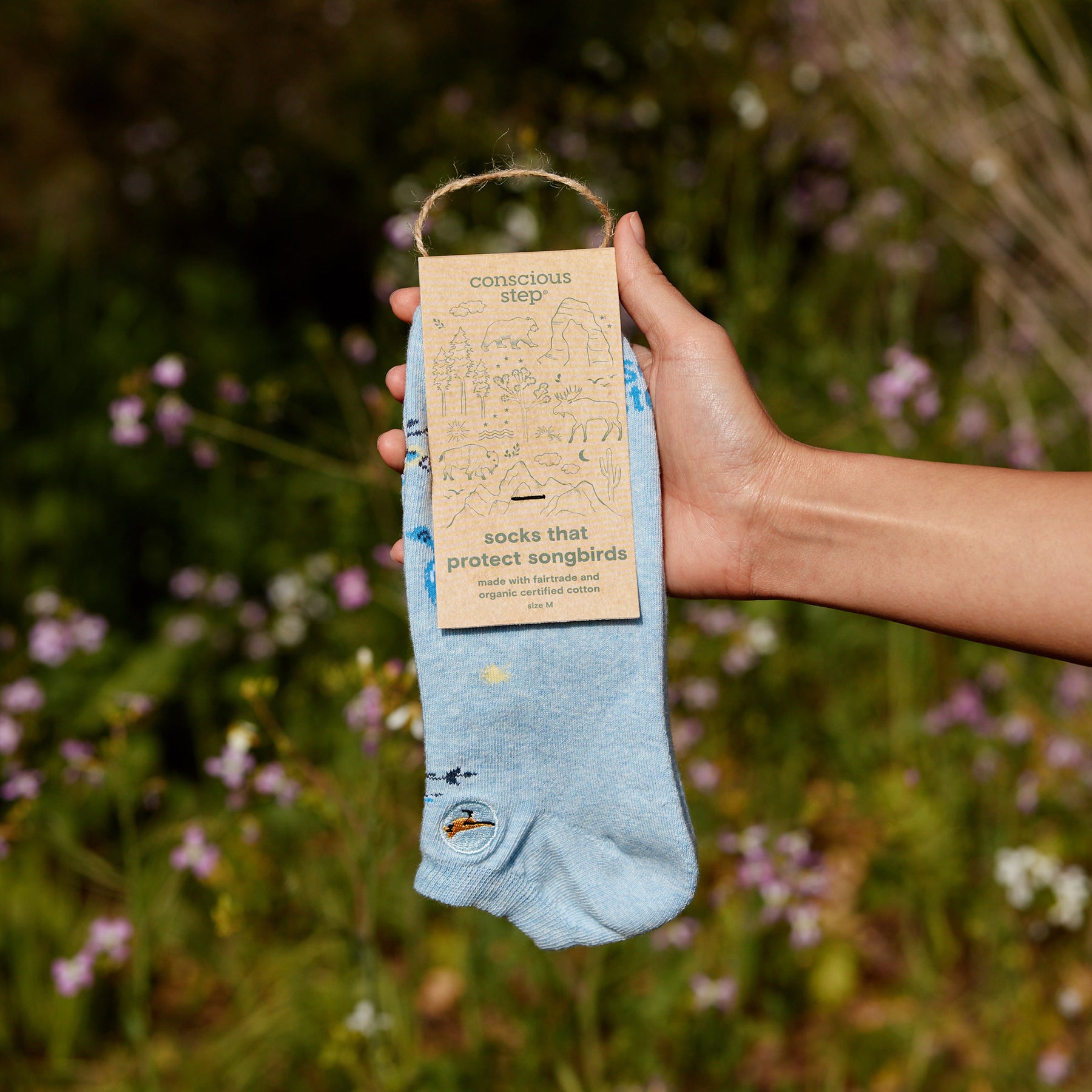 Socks that Protect Songbirds - Conscious Step