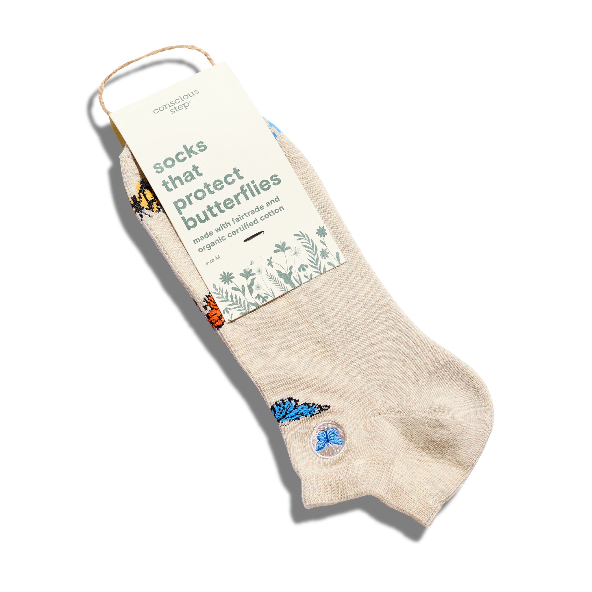 Socks that Protect Butterflies - Conscious Step