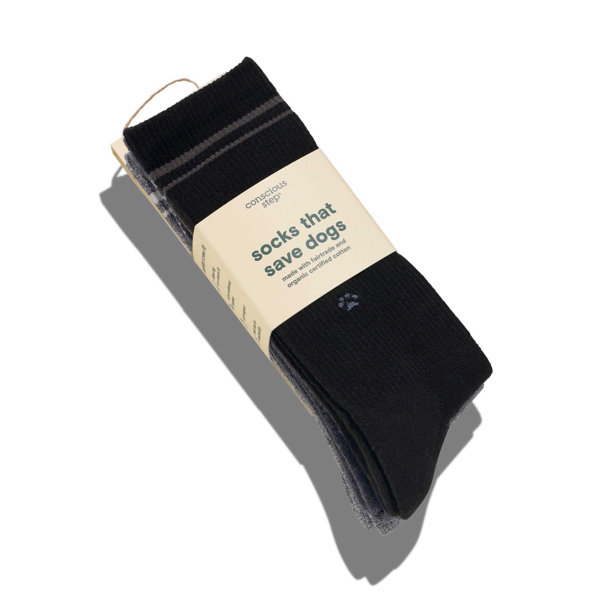 Comfort Crew Socks that Save Dogs - Conscious Step