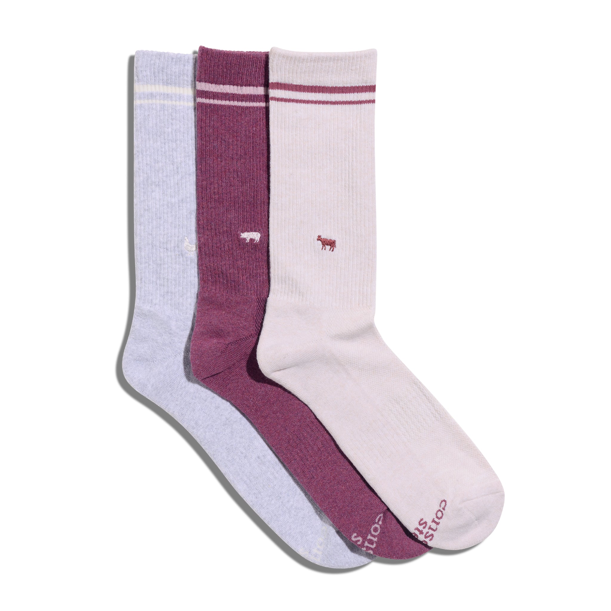 Comfort Crew Socks that Save Farm Animals - Conscious Step
