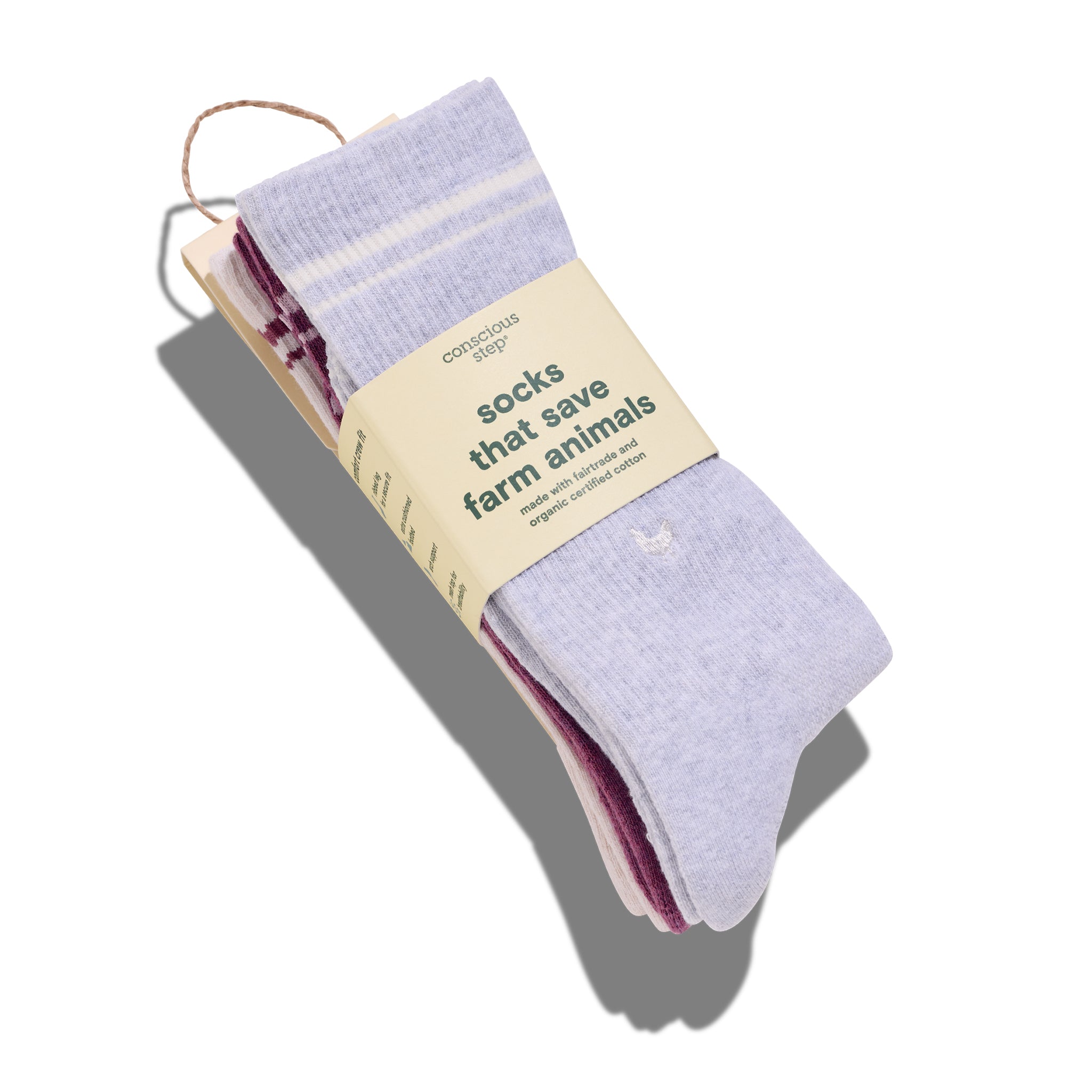 Comfort Crew Socks that Save Farm Animals - Conscious Step