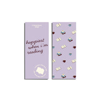 Happiest When I'm Reading Bookmark - Conscious Step