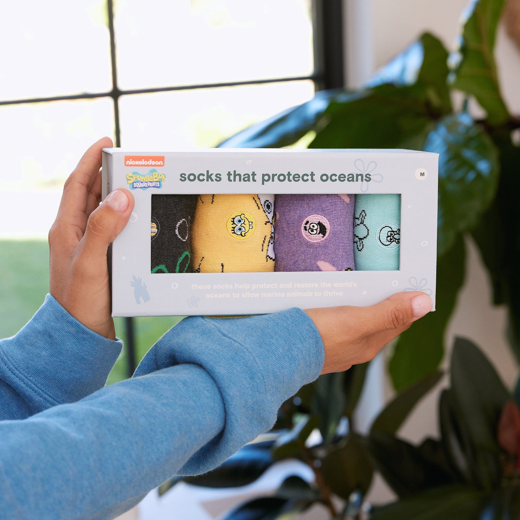 SpongeBob Socks that Protect Oceans - Conscious Step