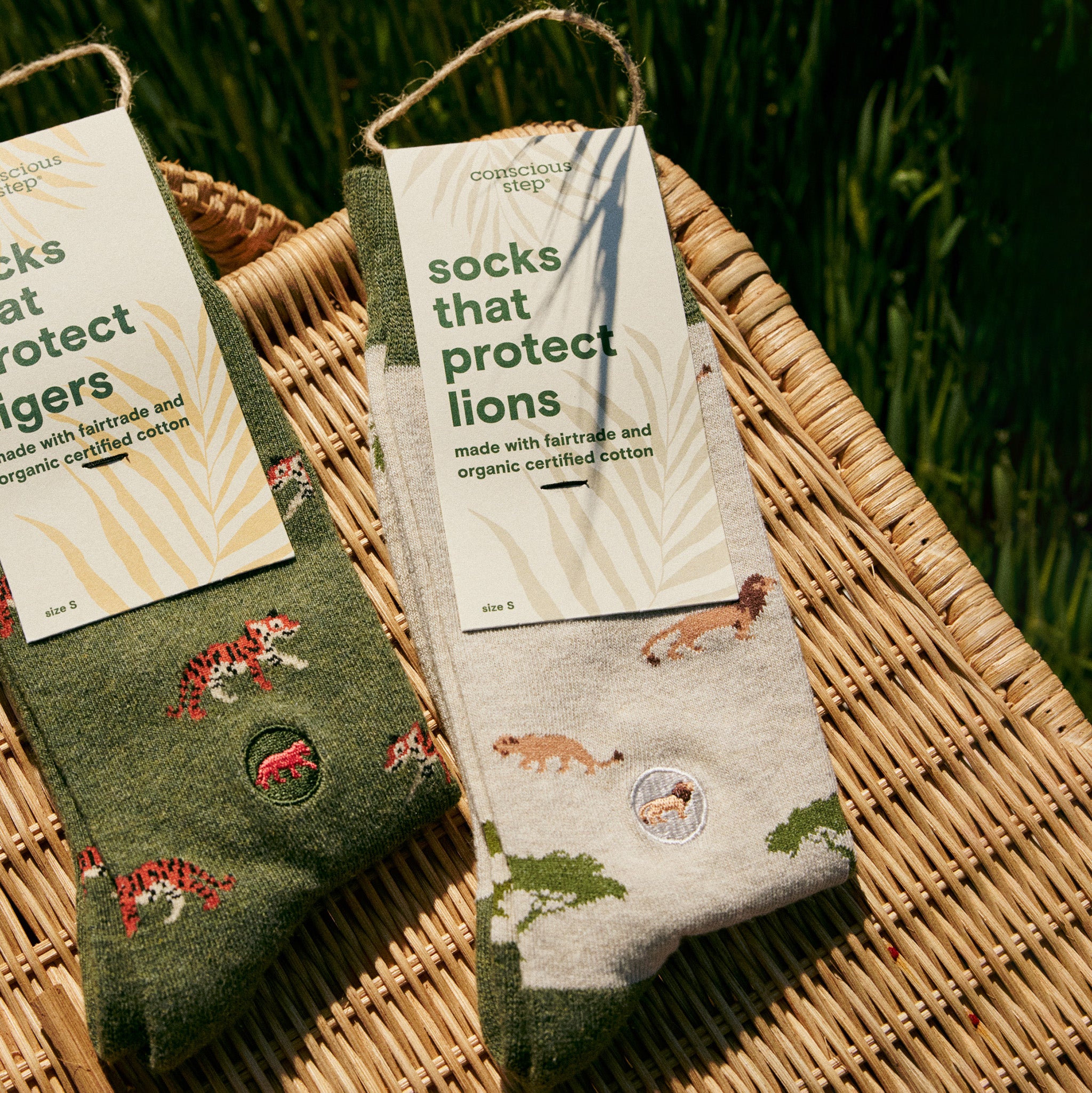 Socks that Protect Lions - Conscious Step