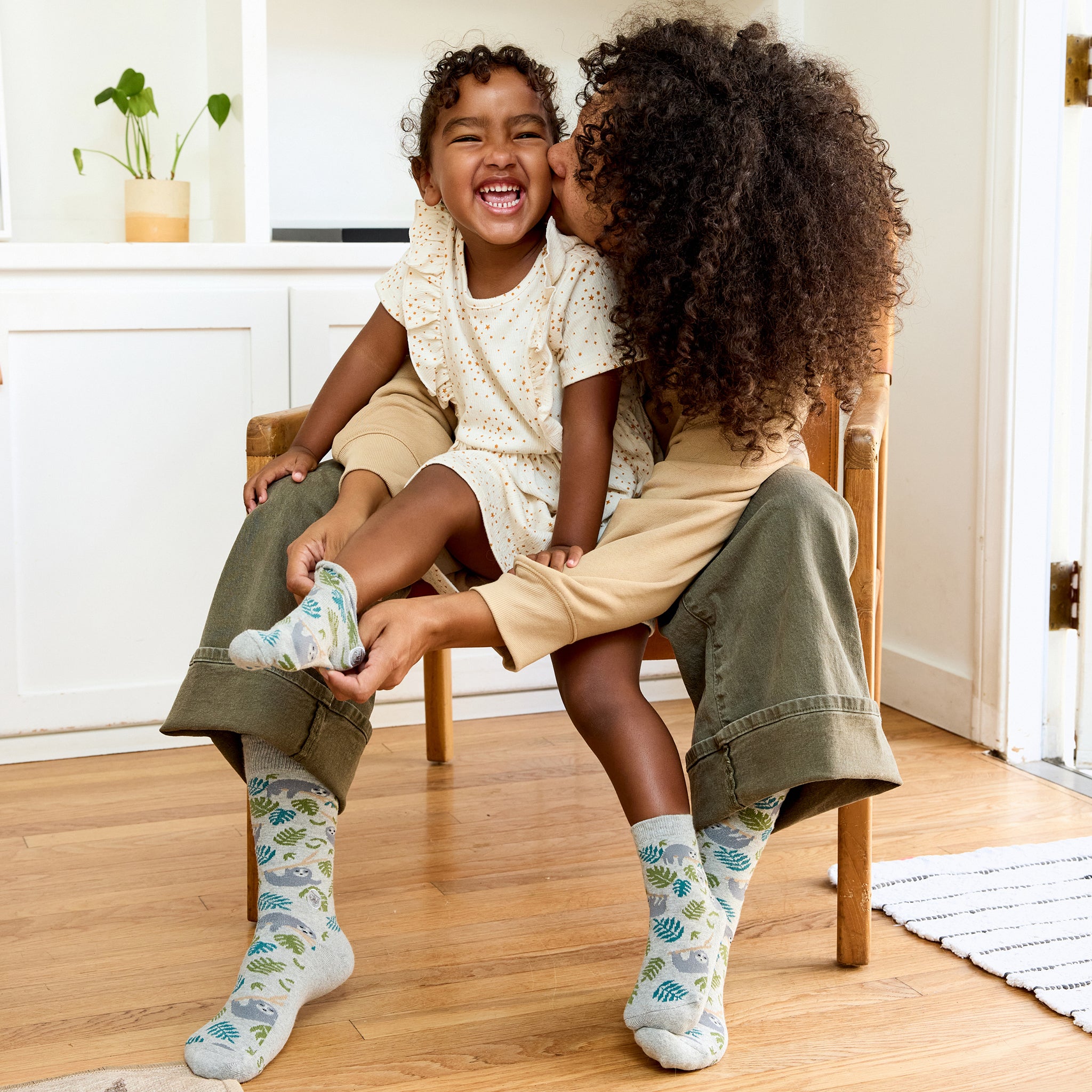 Toddler Socks that Protect Sloths - Conscious Step