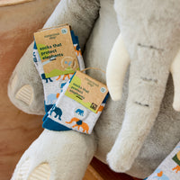 Kids Socks that Protect Elephants - Conscious Step