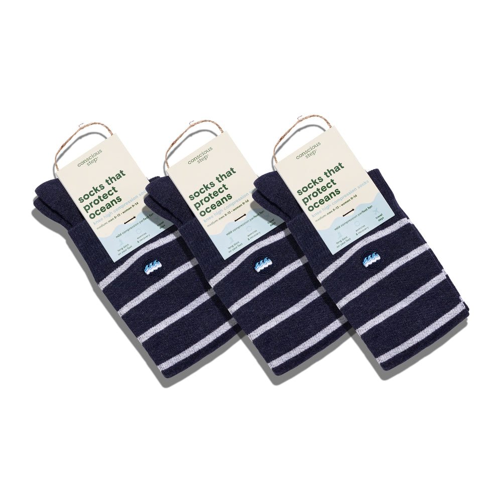 Nautical Navy Compression Bundle - Conscious Step