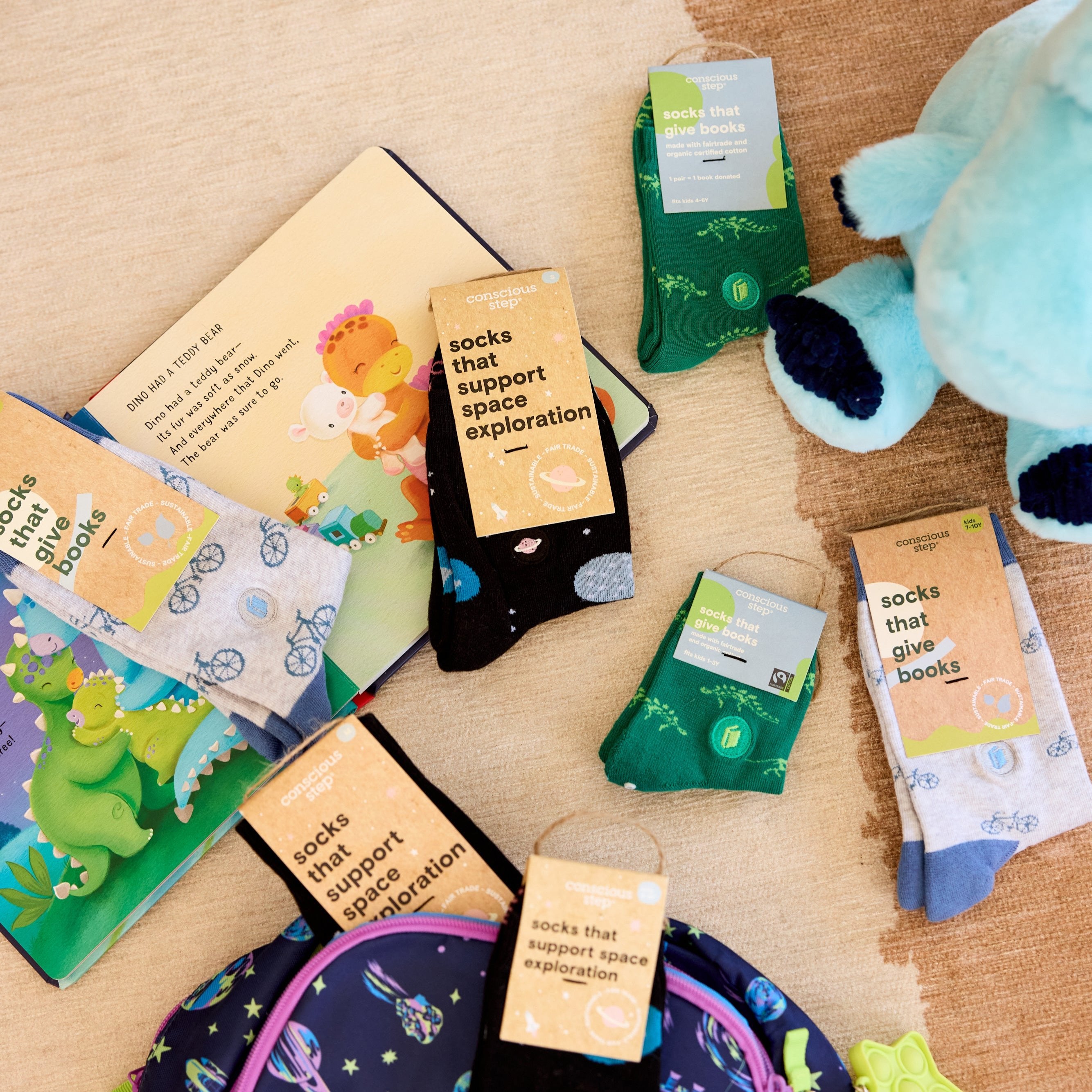kids two pair sock subscription: build your own - Conscious Step