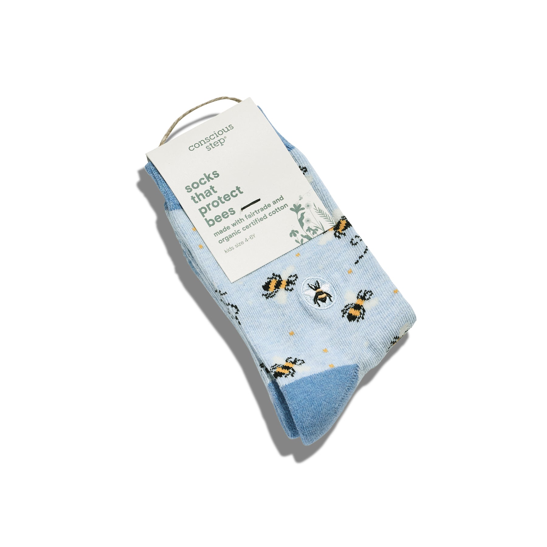 Kids Socks that Protect Bees - Conscious Step