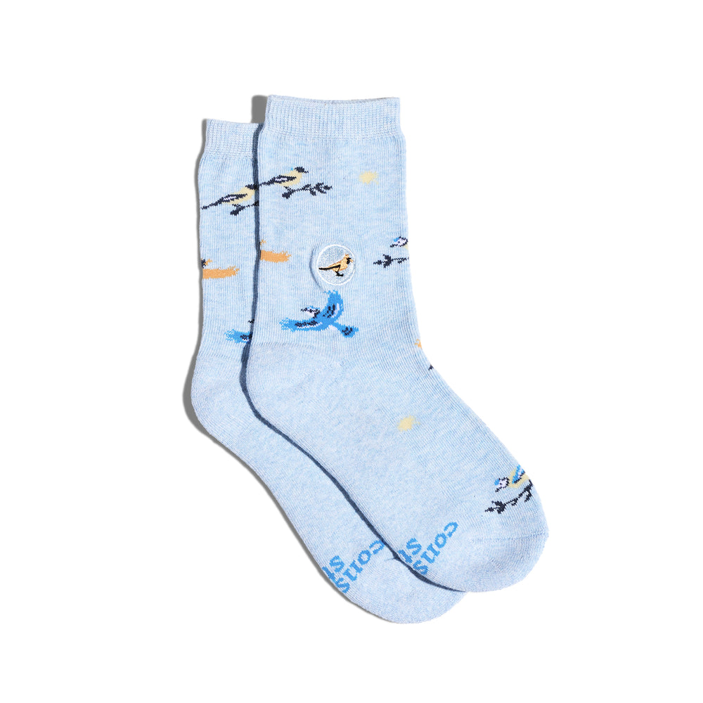 Kids Socks that Protect Songbirds - Conscious Step [preschool] [youth]