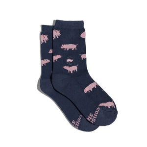 Kids Socks that Save Pigs