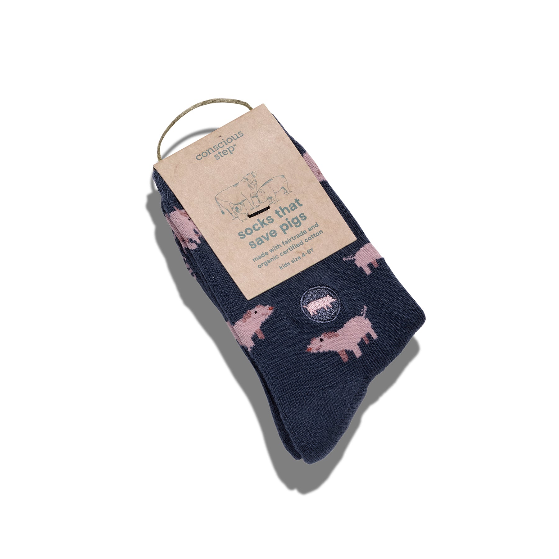 Kids Socks that Save Pigs - Conscious Step