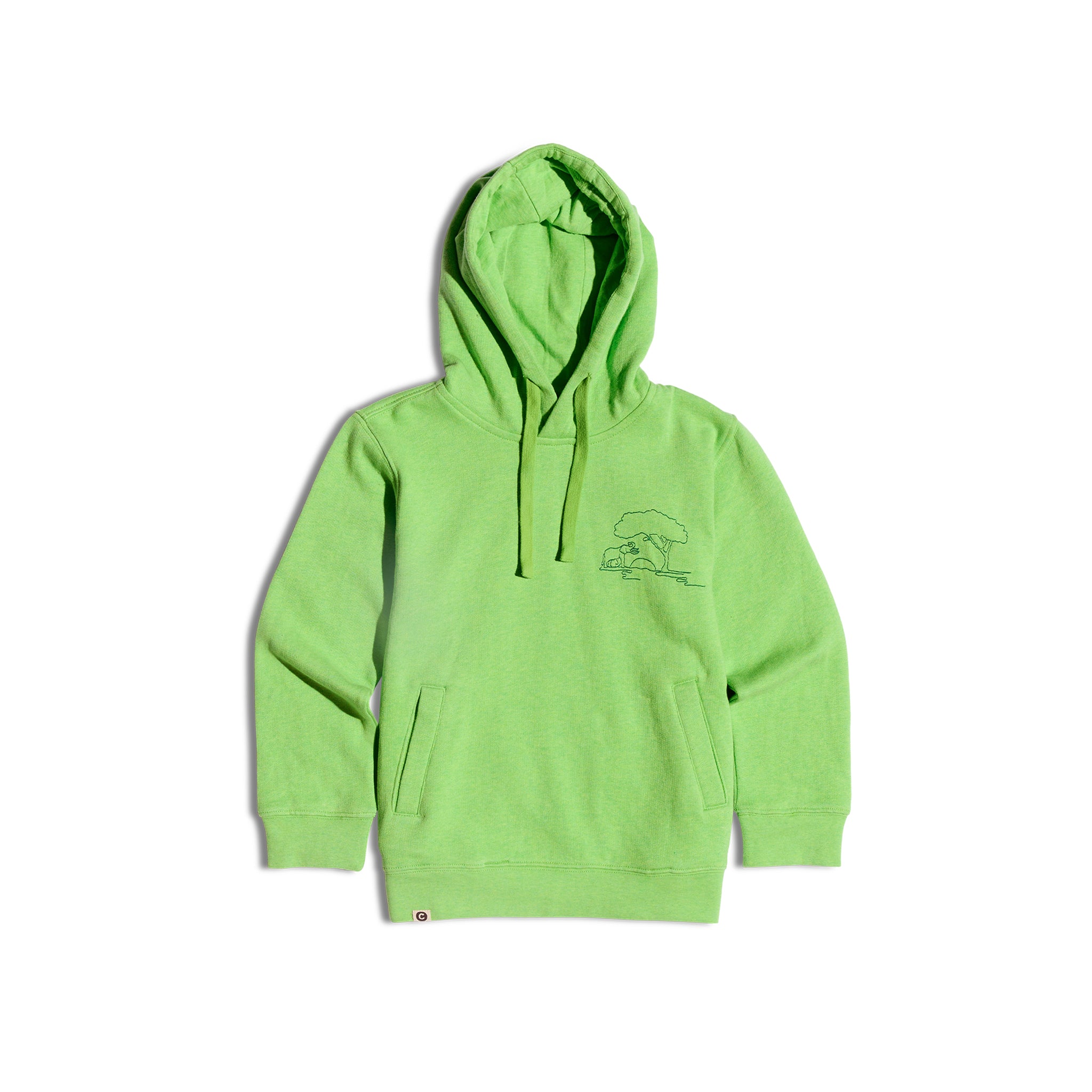 Kids Protect Elephants Hooded Sweatshirt - Conscious Step