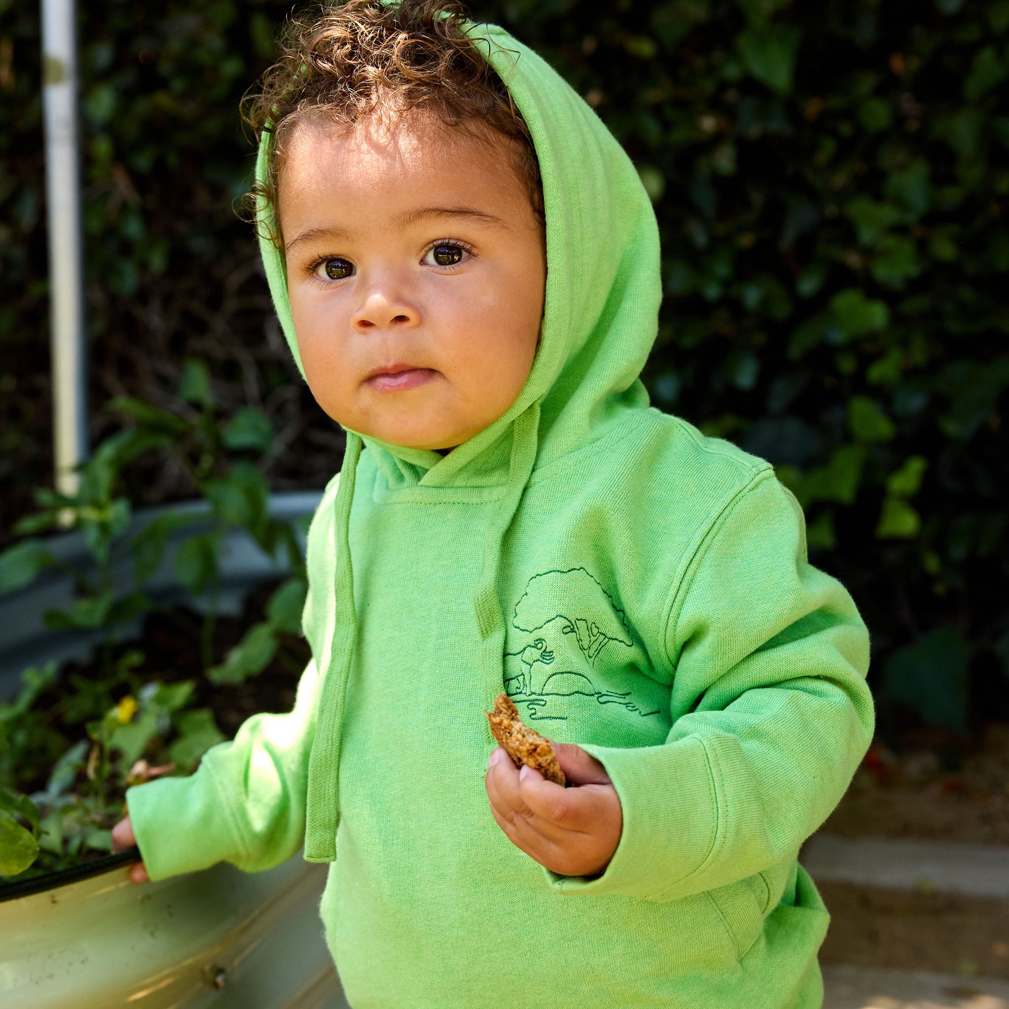 Kids Protect Elephants Hooded Sweatshirt - Conscious Step