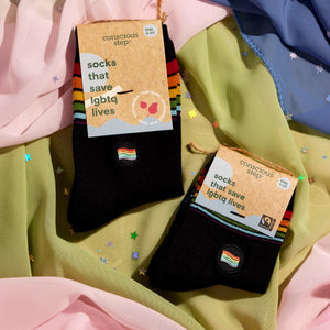 Toddler Socks that Save LGBTQ Lives