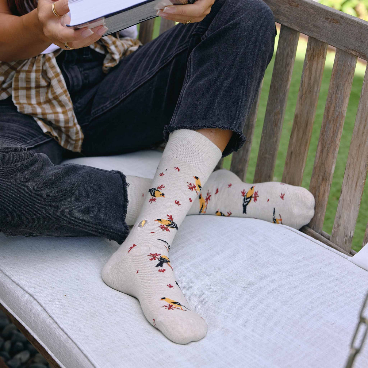 Socks that Protect Goldfinches