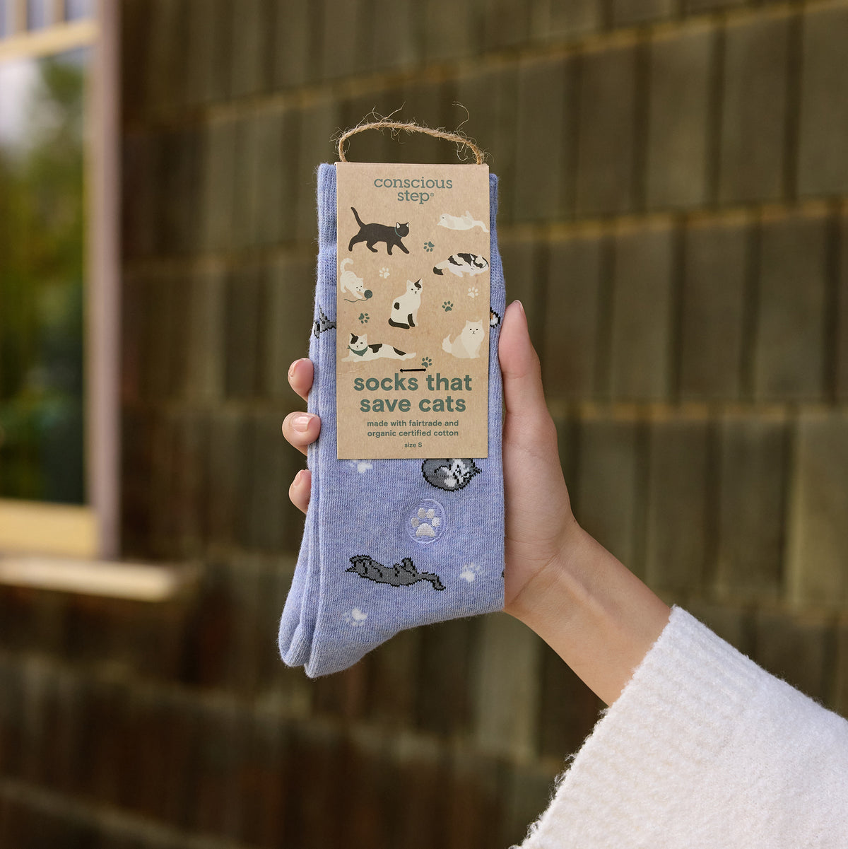 Socks that Save Cats - Conscious Step