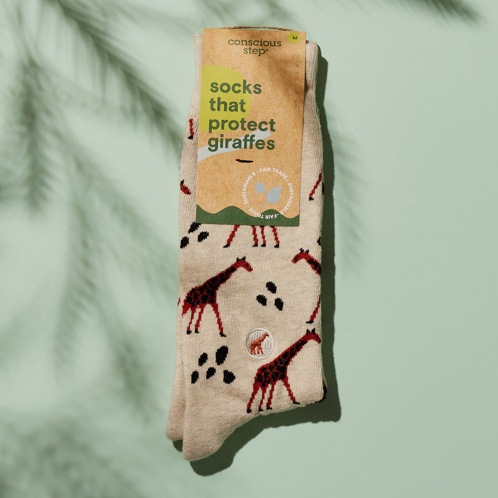 Socks that Protect Giraffes - Conscious Step