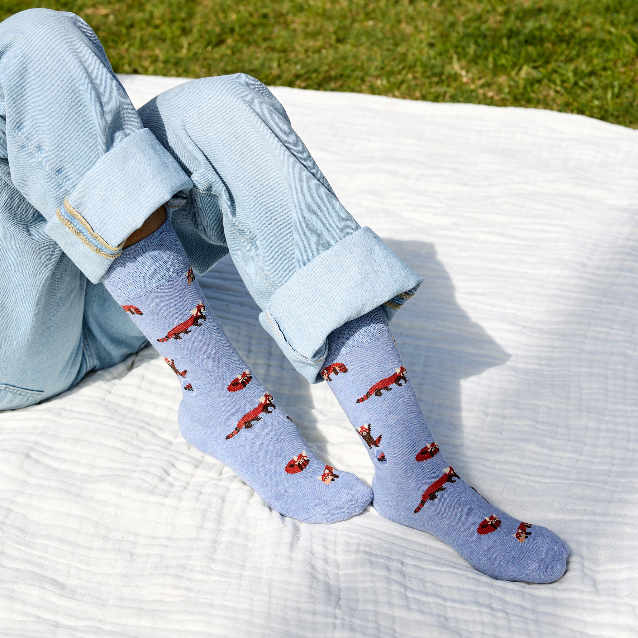 Socks that Protect Red Pandas - Conscious Step