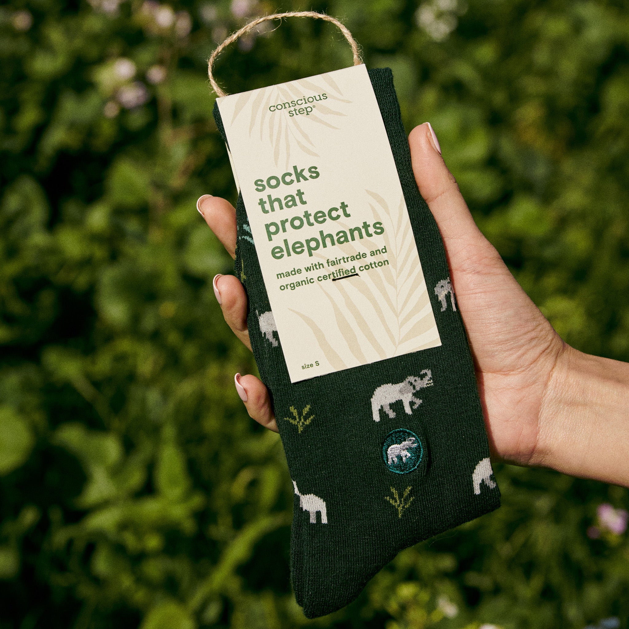 Socks that Protect Elephants - Conscious Step